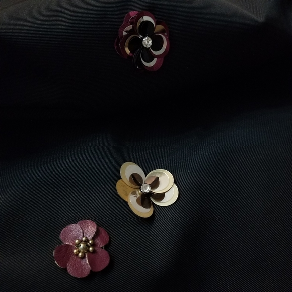 🍒NWT🍒 NICOLE MILLER NY 3D APPLIQUES DRESS - Picture 7 of 11